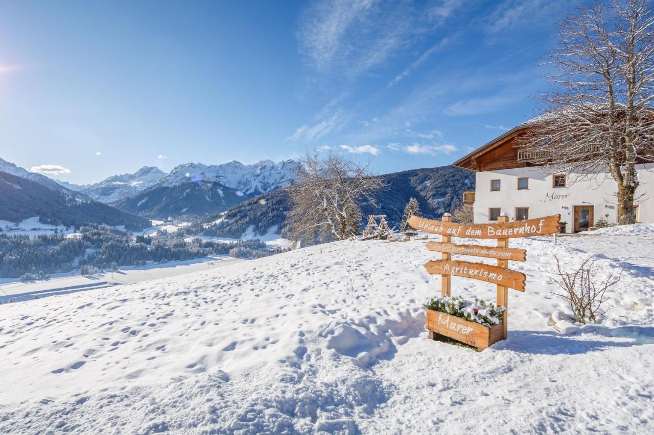 Agriturismo Marer Urlaub Auf Dem Bauernhof Apartment Villabassa Exterior foto